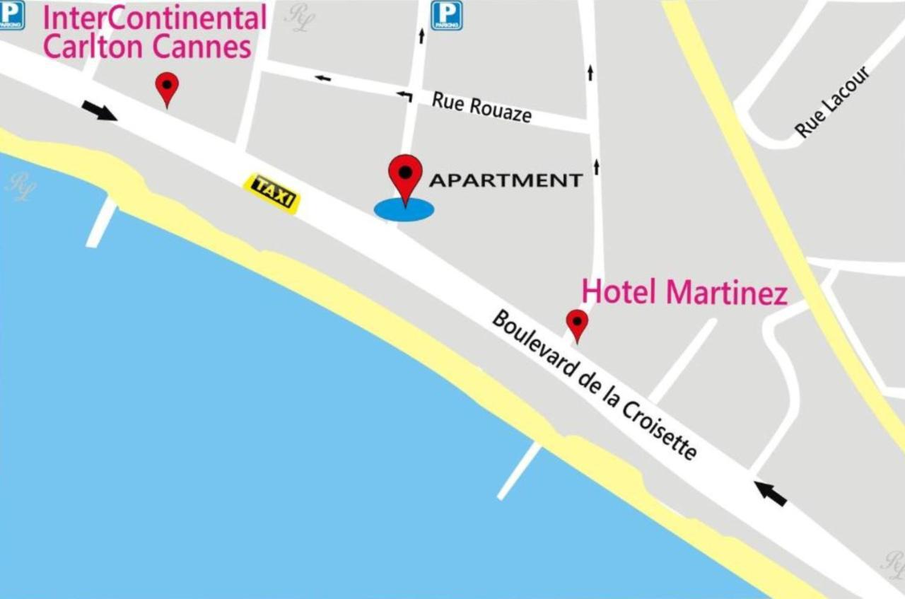 Palais Miramar Croisette Apart 1 Min Carlton Apartment Cannes Exterior photo